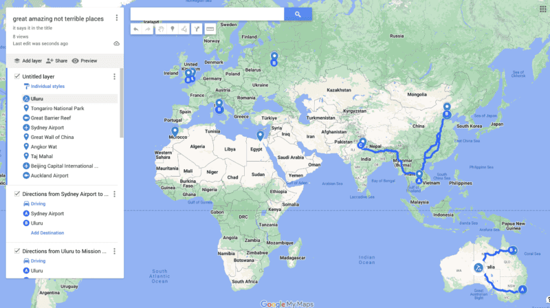 Making Fun Maps Google Maps: A Fun Way to Teach More Than Geography