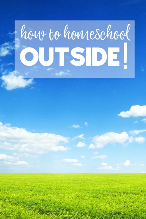 How to Homeschool In Nature: Beyond Science!