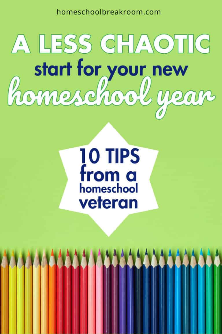 10 Ways I Make Back-to-Homeschool Less Chaotic
